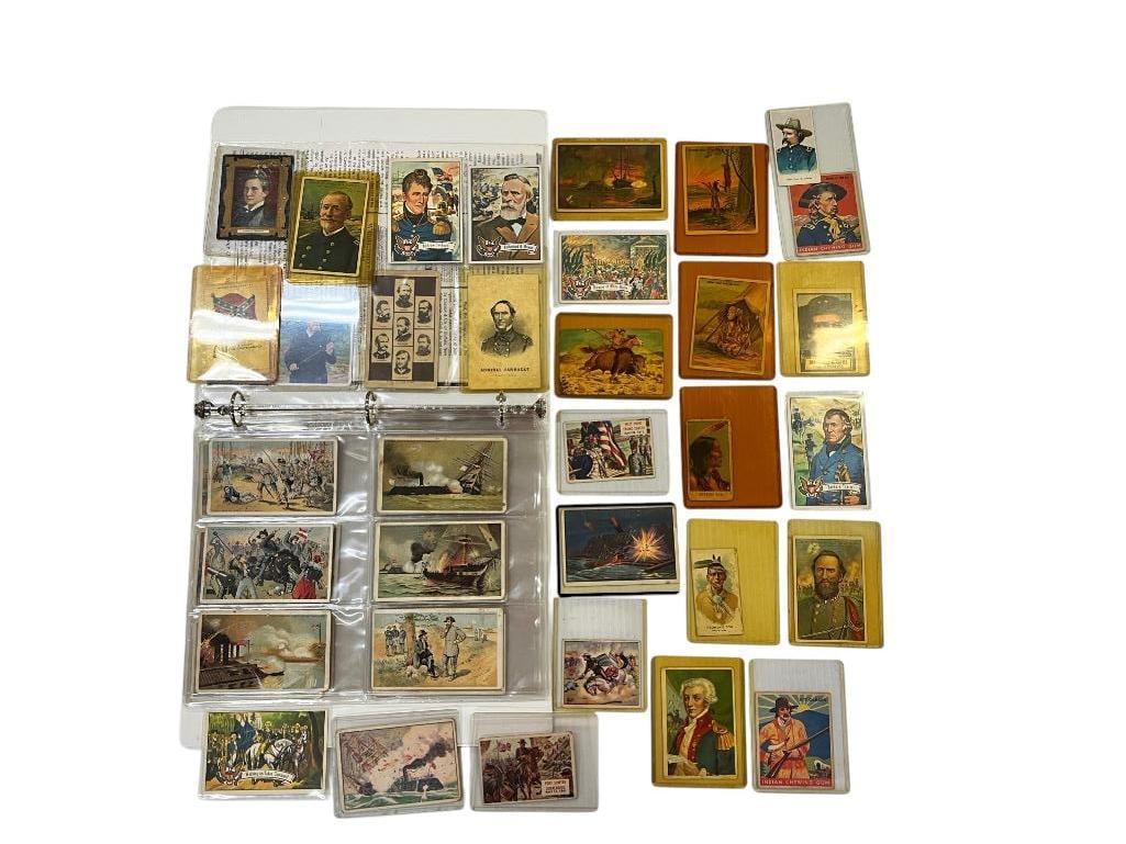 Civil War Tobacco cards, Chewing Gum cards etc. (1 of 11)
