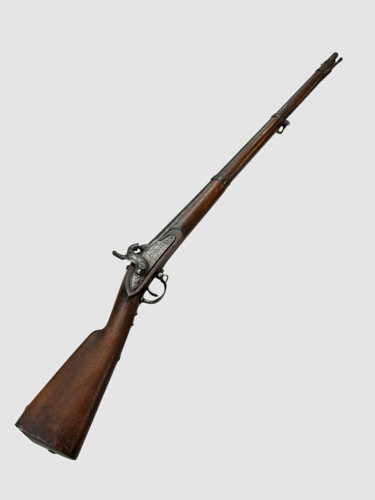 Liege F&T 1861 marked percussion rifle (1 of 15)