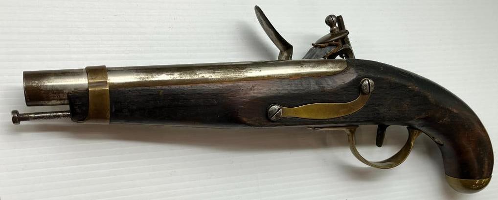 Unmarked Flintlock Pistol - 2
