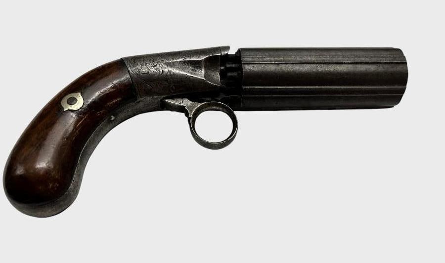 Antique Pepperbox Pistol (1 of 8)