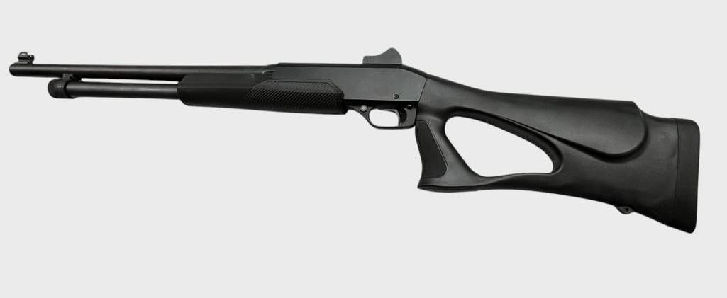 Stevens Model 320 12 Gauge Shotgun: Stevens Model 320 12 Gauge Pump Shotgun. Serial # 219588J. Overall length approx. 39 inches.