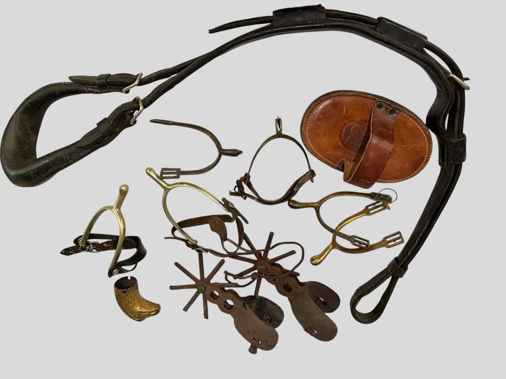 Spurs, Horse Brush and more (1 of 10)