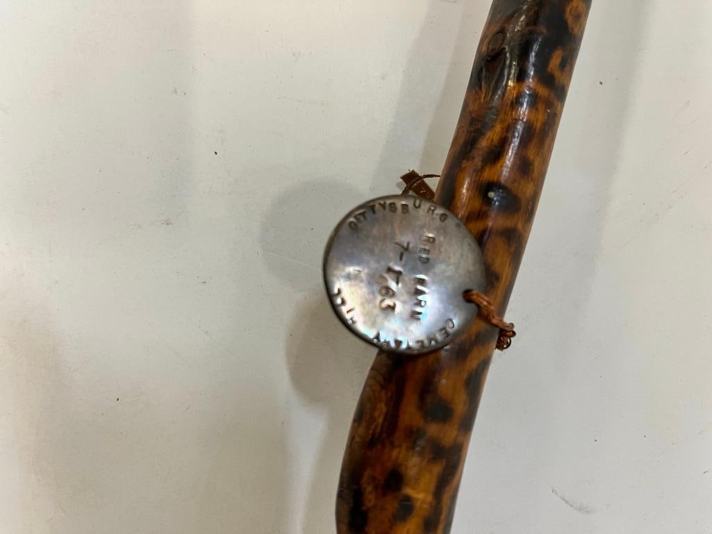 2 Named Walking Sticks - 4