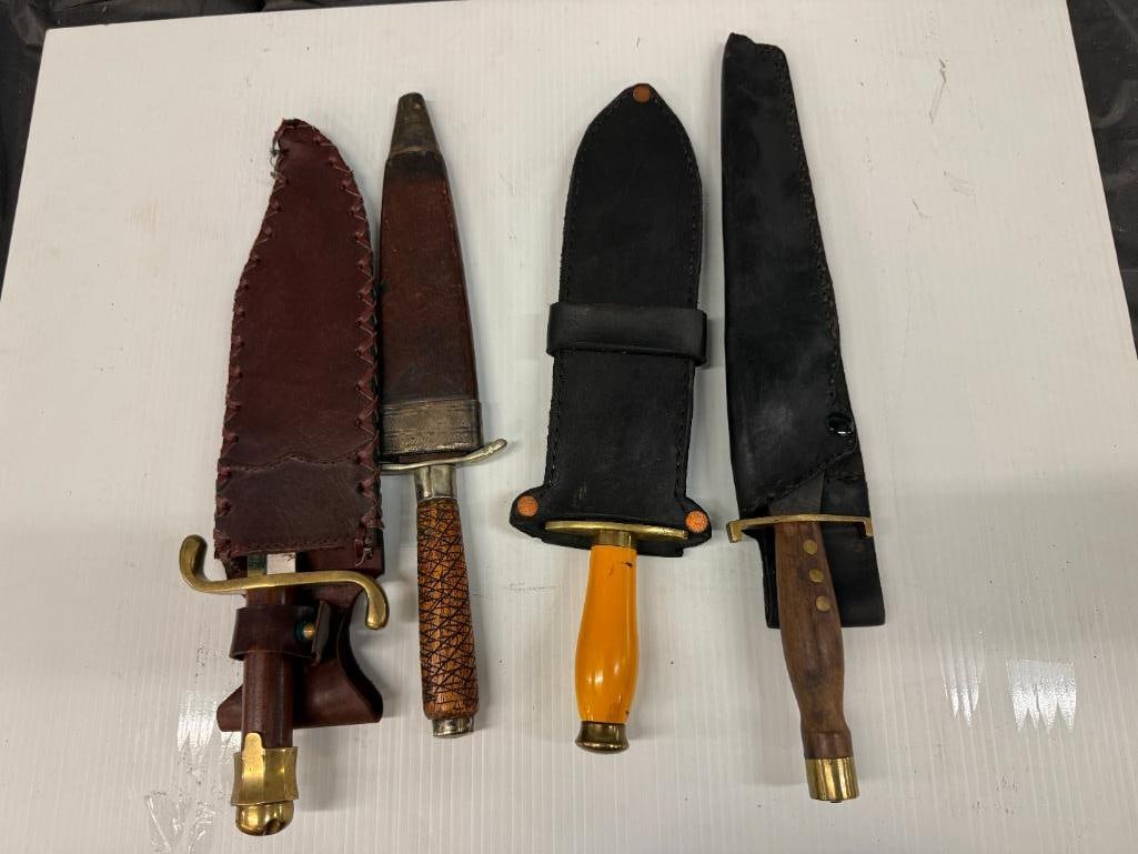 4 Large Knives - 9