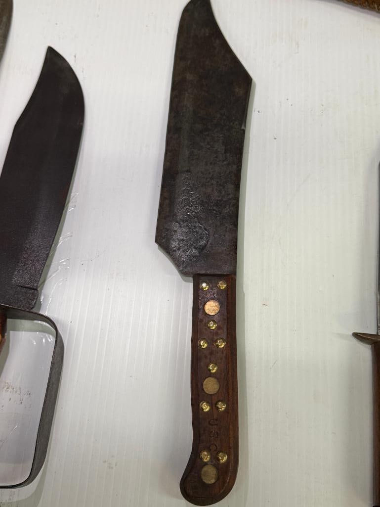 4 Large Knives - 5