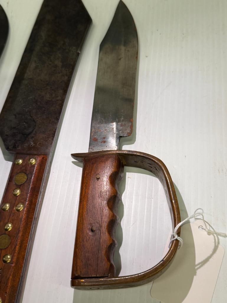 4 Large Knives - 9