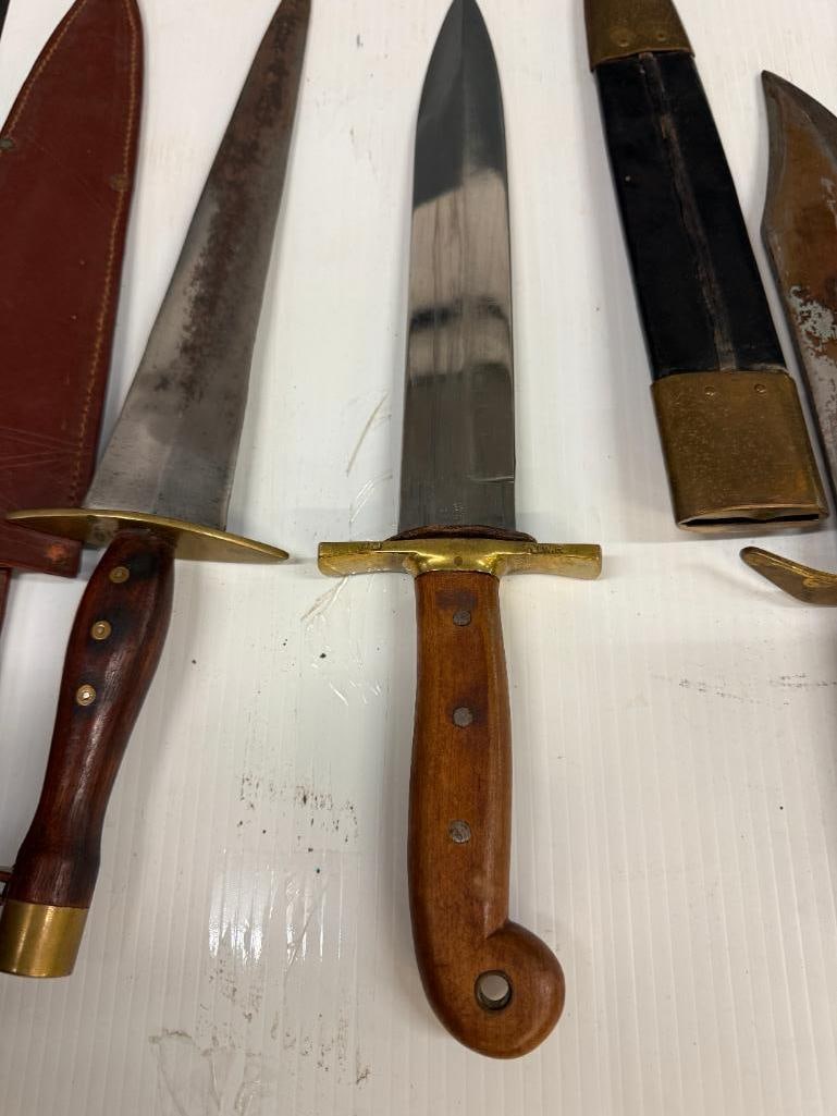 4 Large Knives - 3