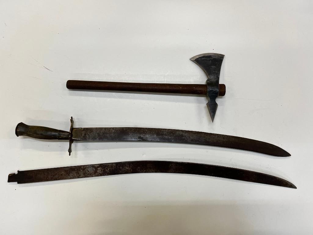 Tomahawk, sword and blade - 3