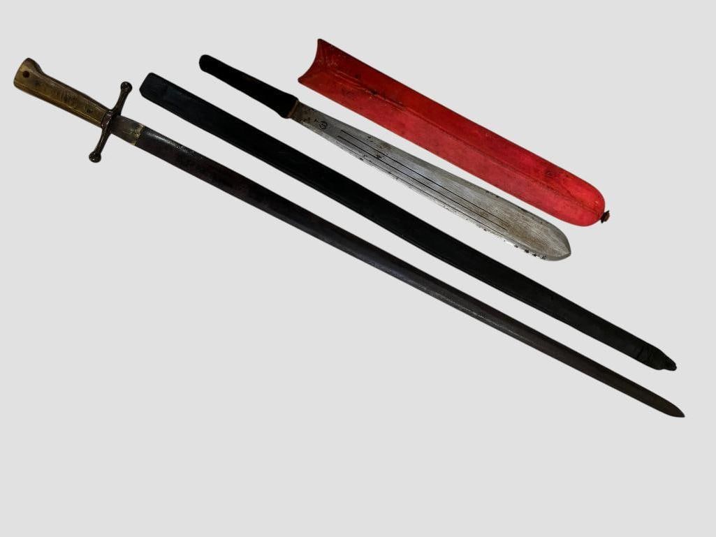 East African Maasai sword, etc. (1 of 8)