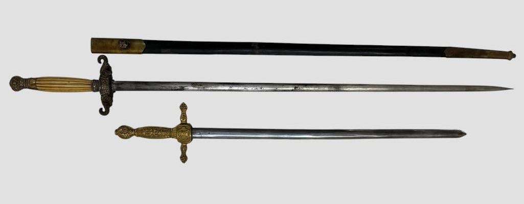 Militia sword and short sword (1 of 6)
