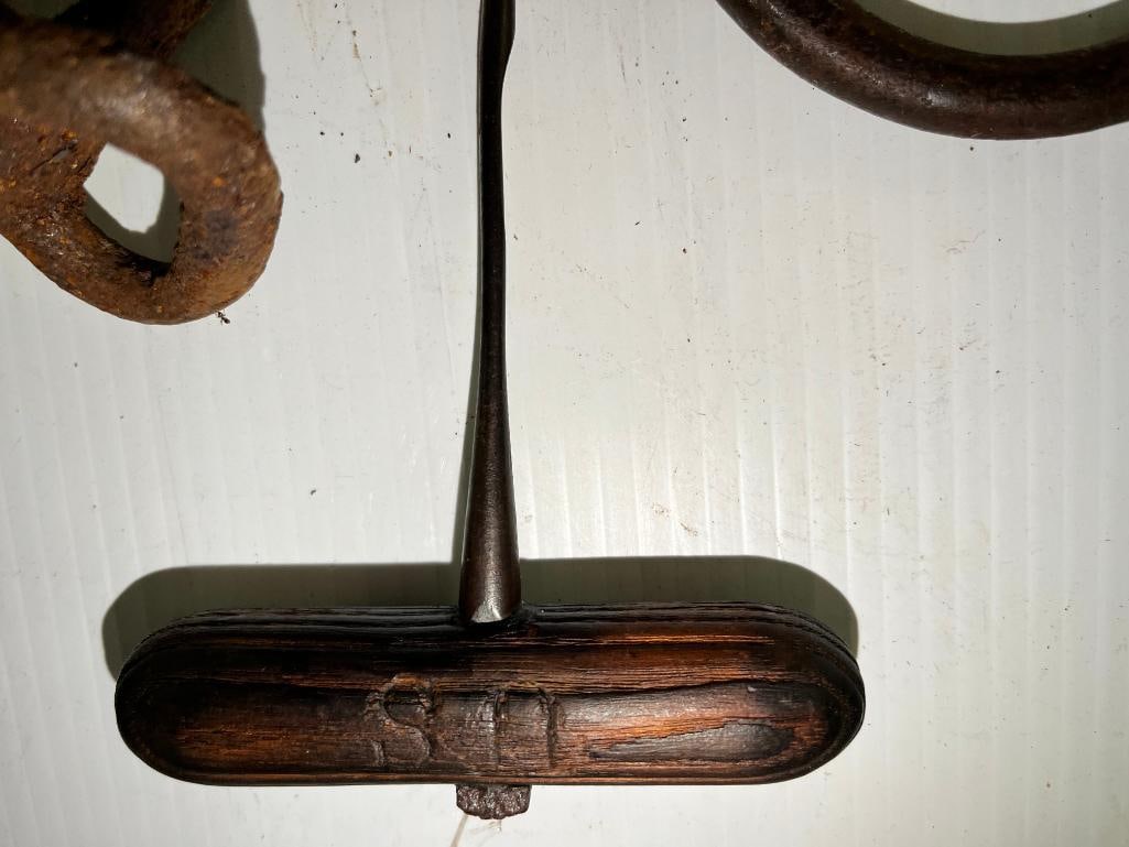 Axes, Pulleys, tools etc. - 18