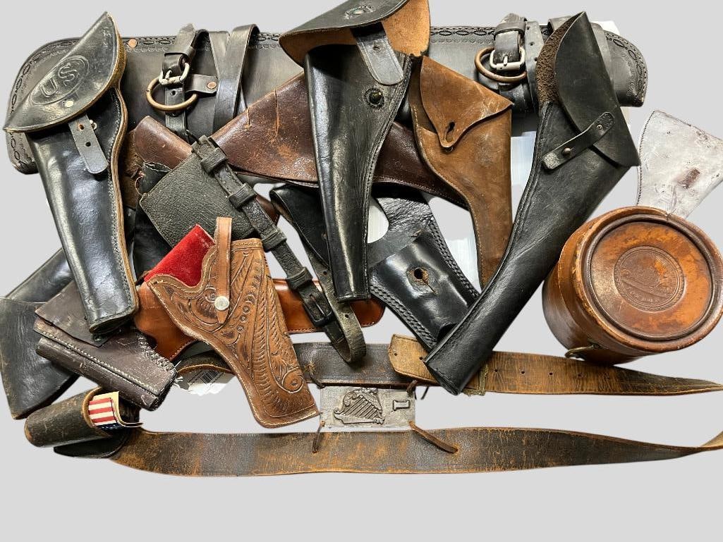 Holsters, flag holder, etc. (1 of 12)
