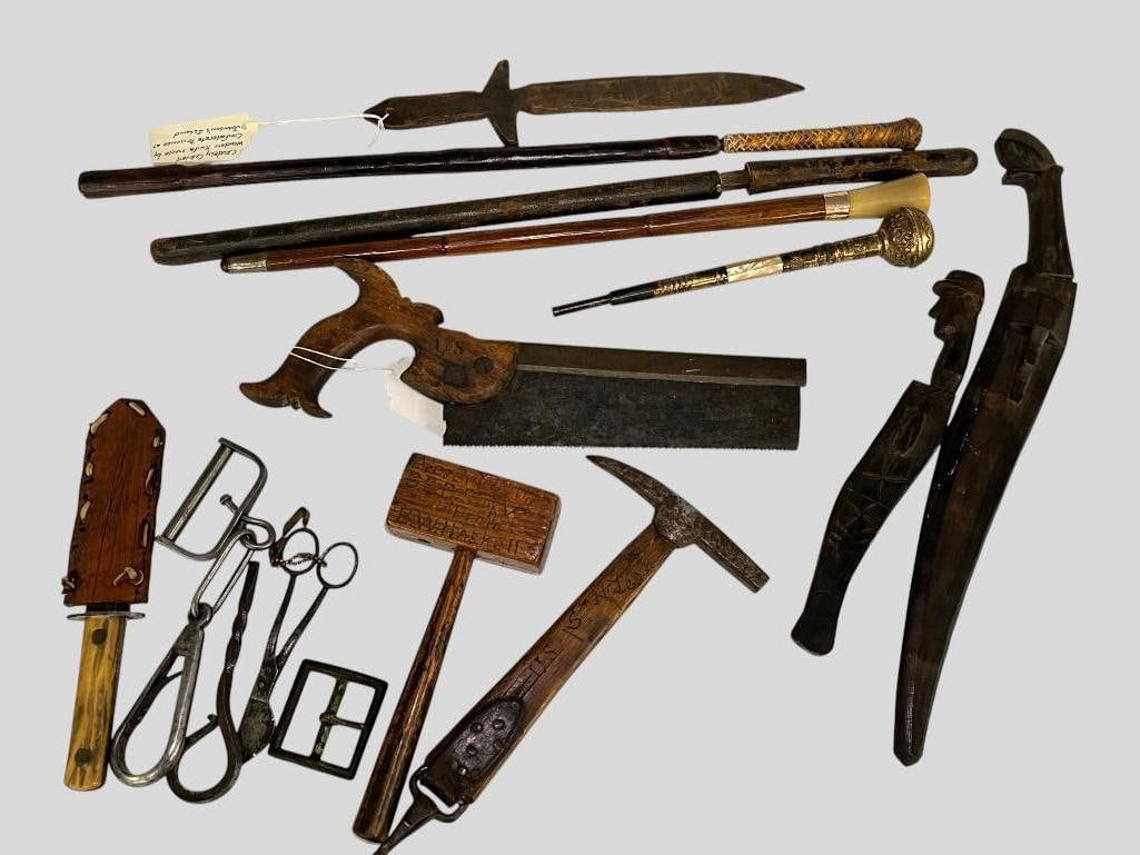 Swagger sticks, knives, tools and more (1 of 13)