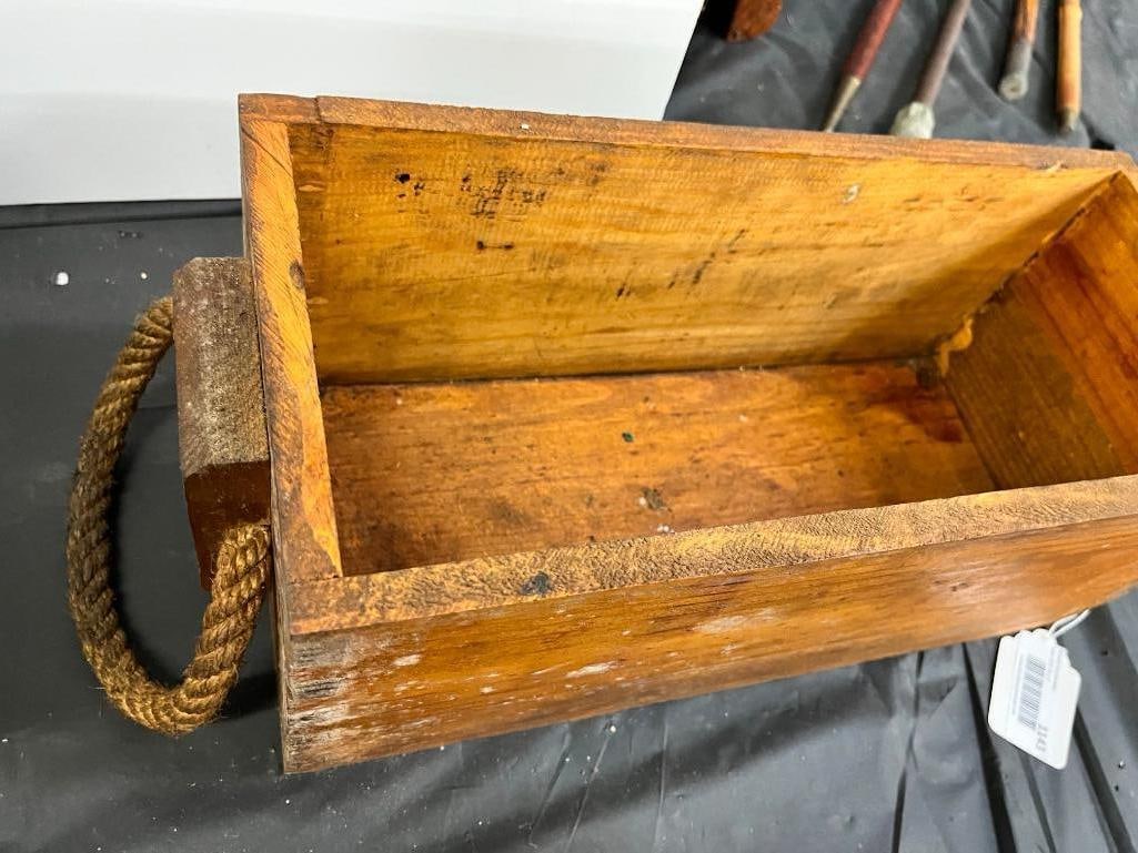 4 Wood Boxes - 13