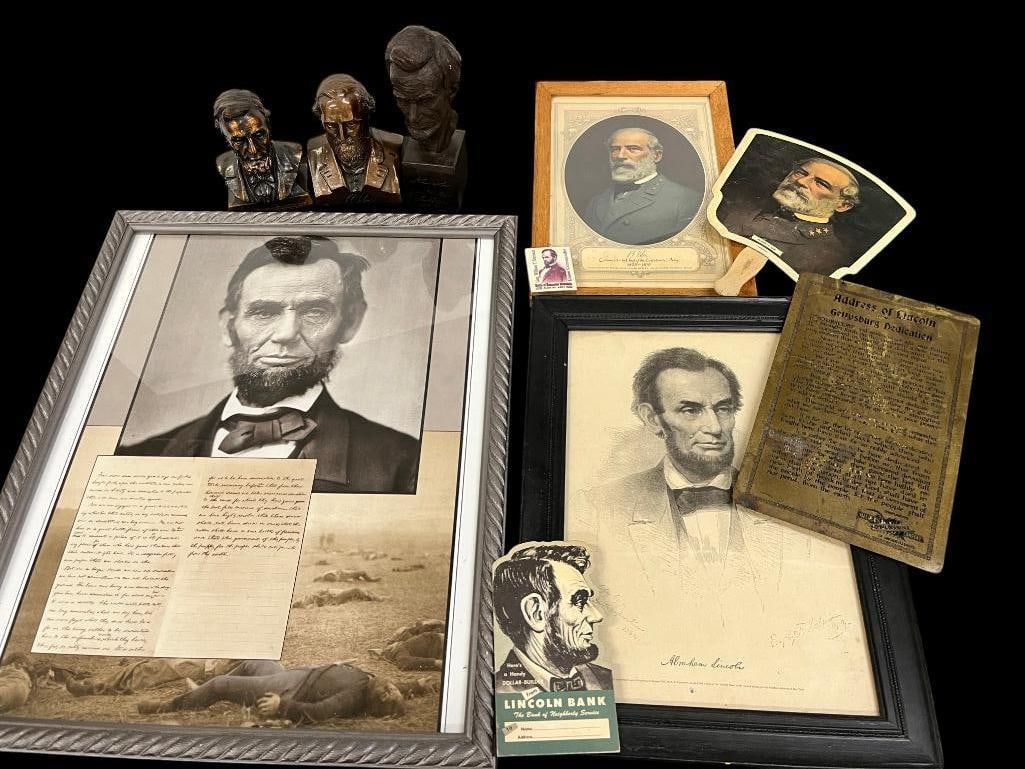 Lincoln prints, banks and more (1 of 5)