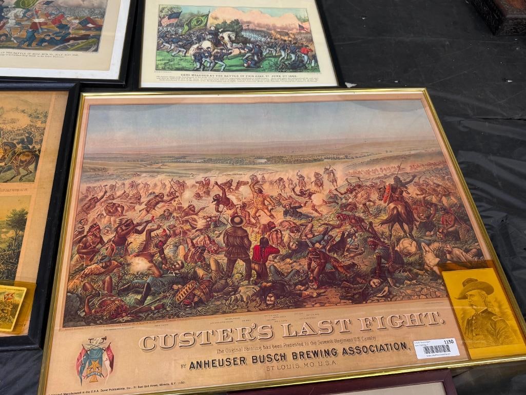 7 Civil War prints - 7