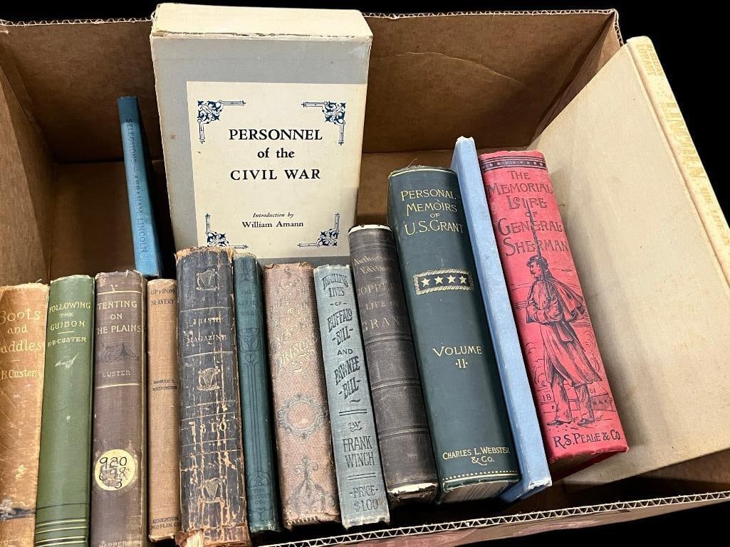 15 Civil War and related books (1 of 9)