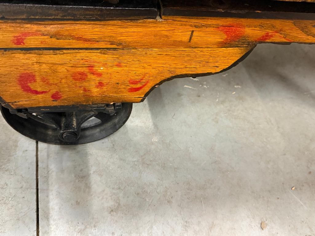 Antique Grain Scale / Coffee Table - 4
