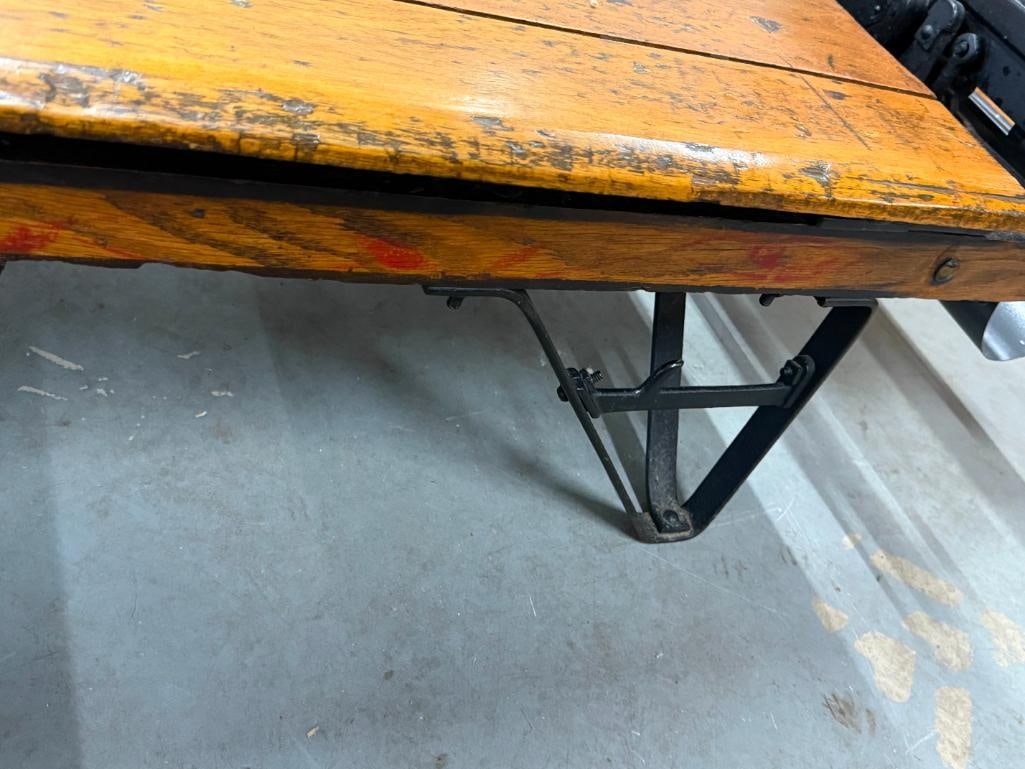 Antique Grain Scale / Coffee Table - 5