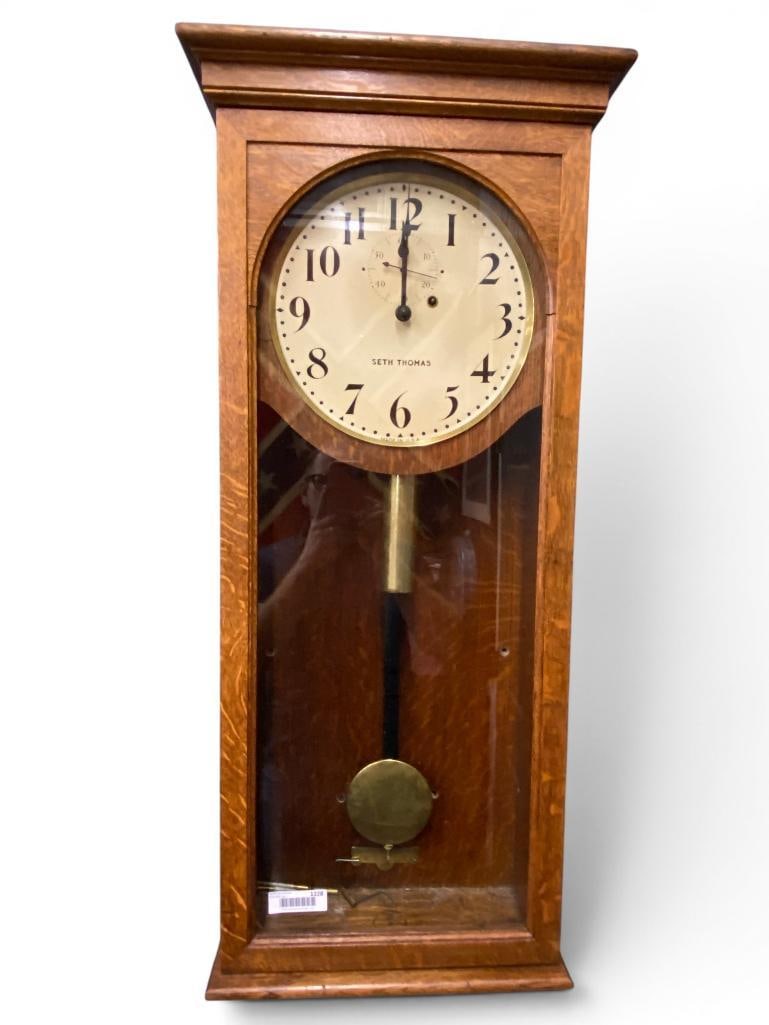 Antique Seth Thomas Regulator No. 4 (1 of 4)