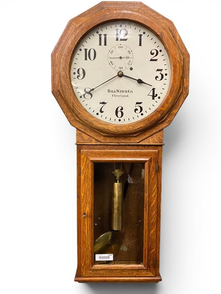 Ball Watch Co. advertising wall clock (1 of 5)