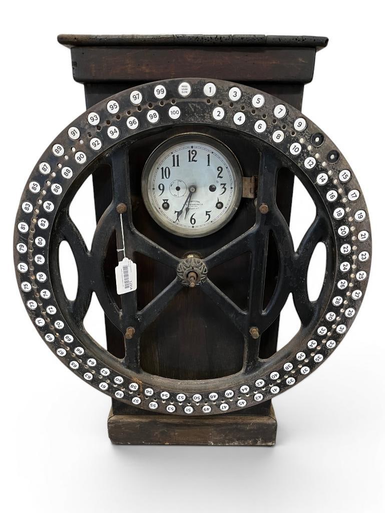 International Time Recording Co. Time Clock: International Time Recording Co. Time Clock. Approx. 35.5 x 27 x 22 inches.
