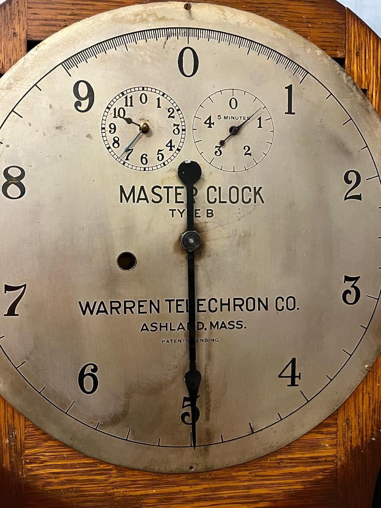 Warren Telechron Co. Wall Clock - 2
