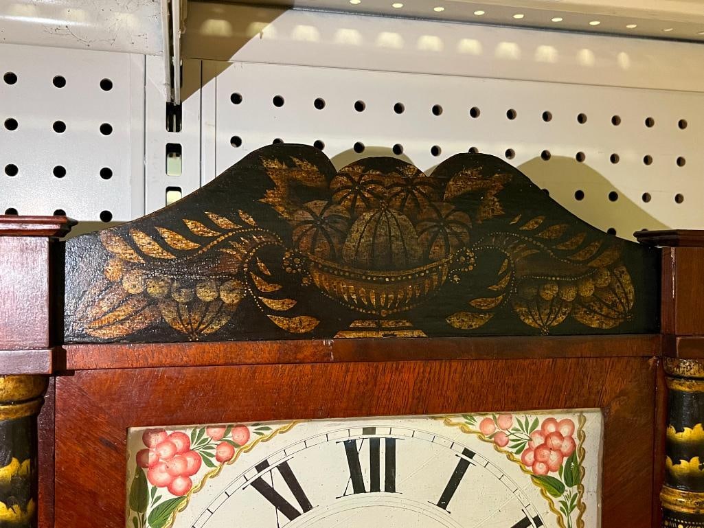 Splat and Column Shelf Clock - 2