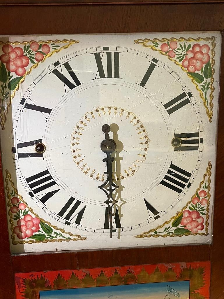 Splat and Column Shelf Clock - 3