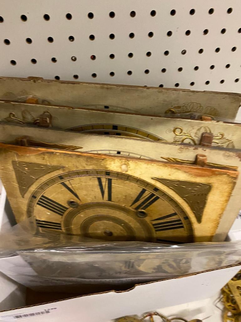 Clock works, faces and more - 2