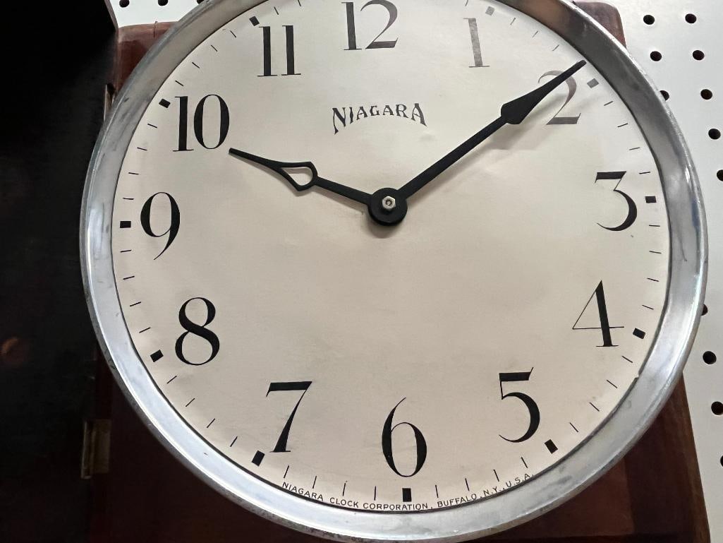 Niagara Oak Wall Clock - 2