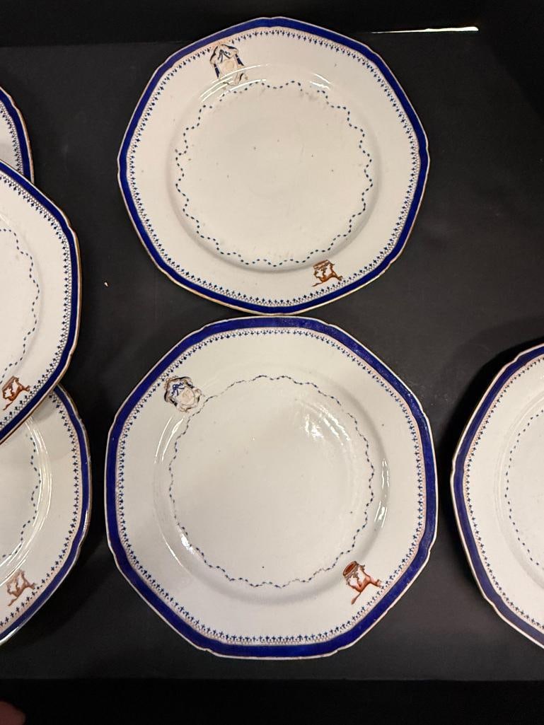 6 Chinese Export Plates - 3
