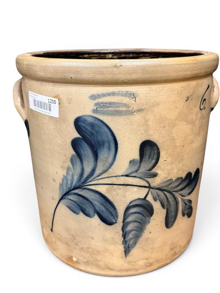 J. Fisher & Co. Stoneware Crock (1 of 7)