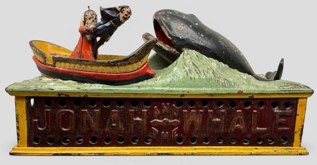 Jonah and the Whale Mechanical Bank (1 of 5)