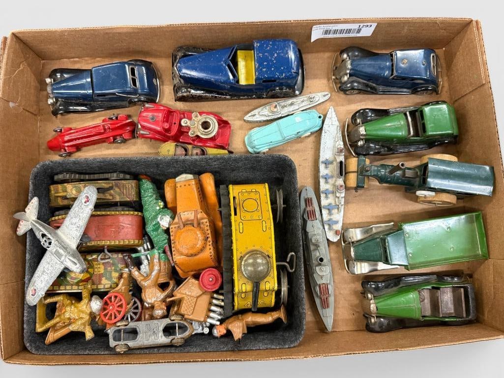 Vintage Toy Cars, Tanks, Ships etc. (1 of 4)