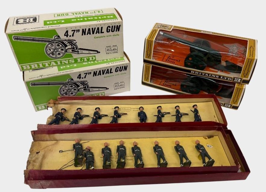 Britains Figures and Naval Guns (1 of 7)