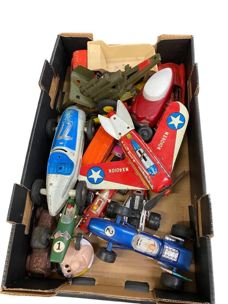 Toy planes, dump truck, race cars and more (1 of 9)