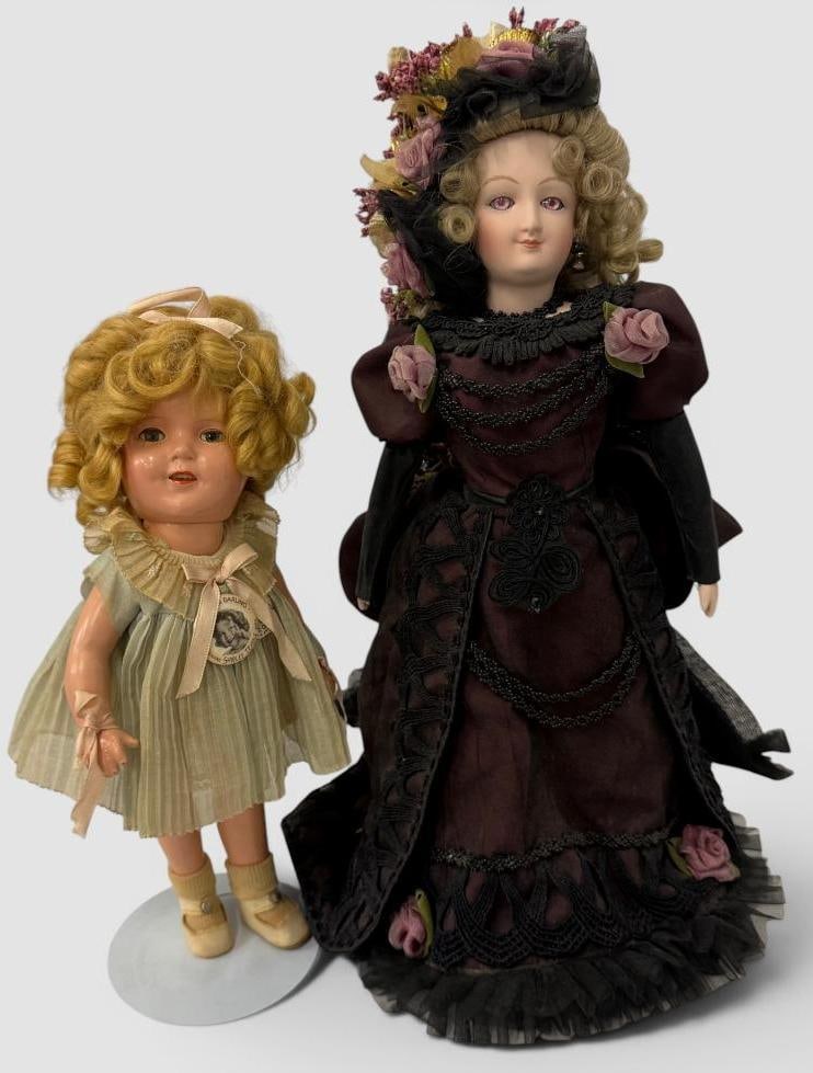 Patricia Loveless and Shirley Temple dolls (1 of 13)