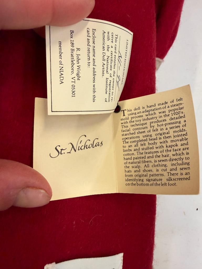 R. John Wright Saint Nicholas doll - 6