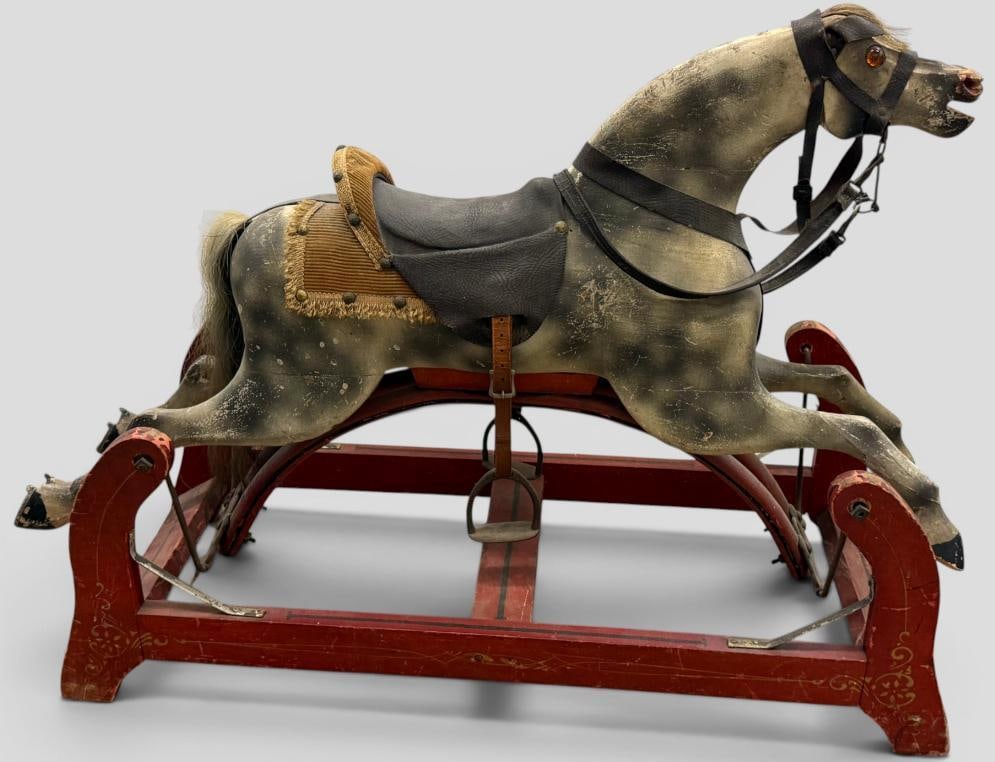 Antique Rocking / Glider Horse (1 of 6)