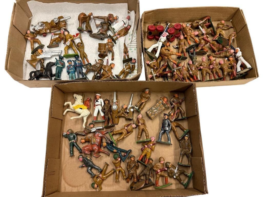 Barclay Toy Soldiers and more: Barclay Toy Soldiers and more. Approx. 70 pieces.