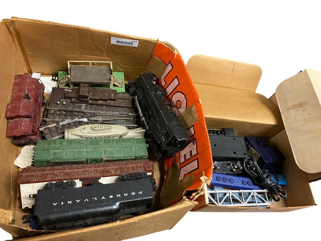 Group of Toy Trains and more: Group of Toy Trains and more. Approx. 26 pieces.