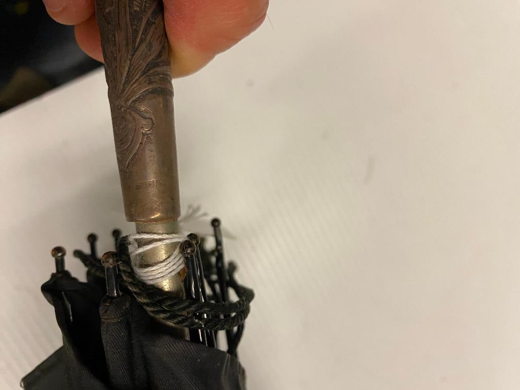 Sterling Silver Handled Umbrella - 4