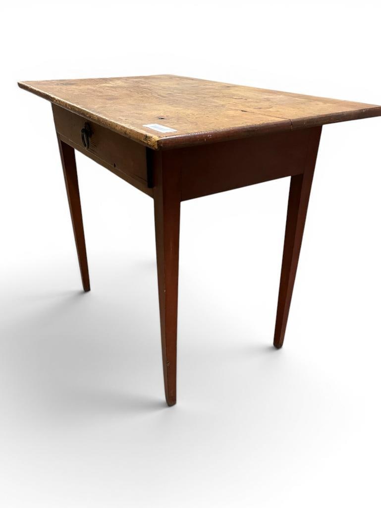 Antique Single Drawer Table - 2