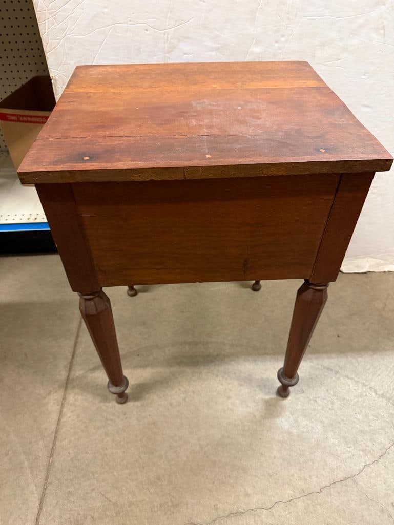 2 Antique Side Tables - 11