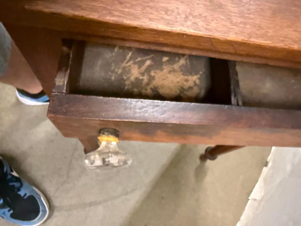 2 Antique Side Tables - 12