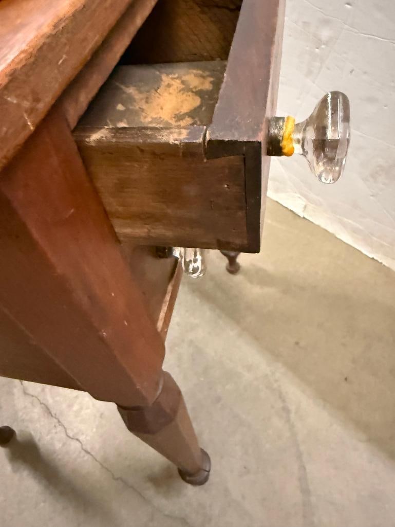 2 Antique Side Tables - 13