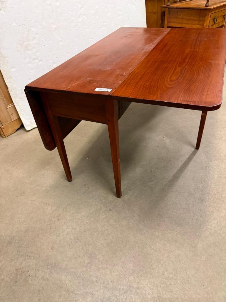 Antique Drop Leaf Table - 4