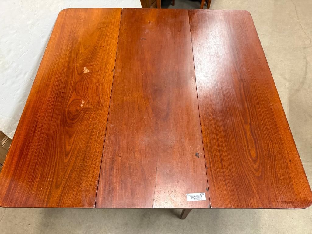 Antique Drop Leaf Table - 6