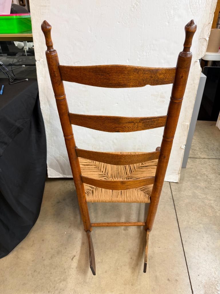 Shaker Rocking Chair dated 1802 - 3